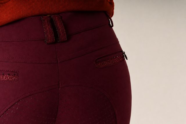 Бриджи Riding breeches El Capone SFS (бордо)